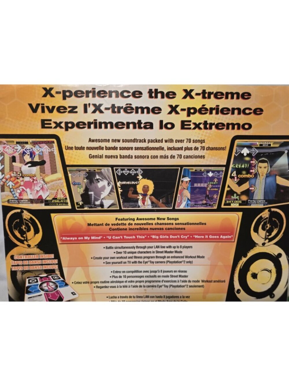 PS2 Dance Dance Revolution X Dance Mat And Game - Picture 10 of 16